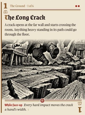 Encounter Complications, a card from the deck