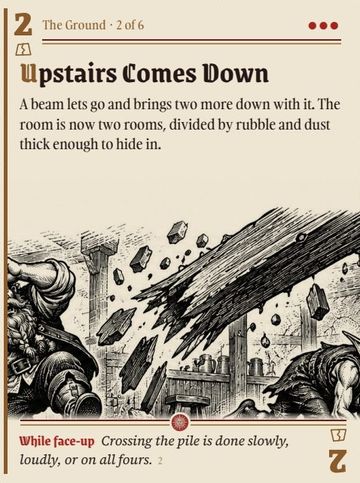 Encounter Complications, a card from the deck