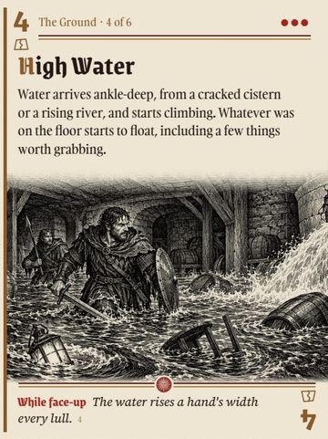 Encounter Complications, a card from the deck