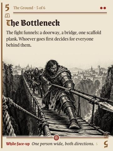 Encounter Complications, a card from the deck