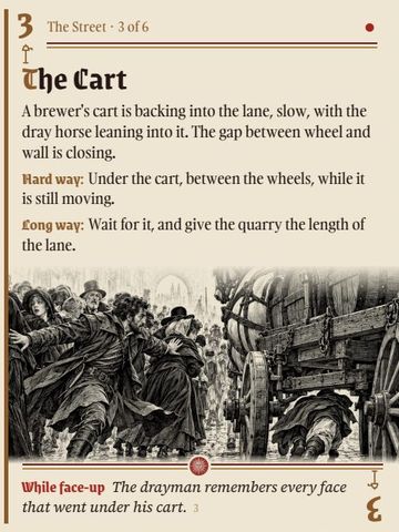 Pursuit Complications, a card from the deck