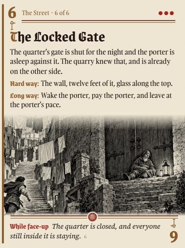 Pursuit Complications, a card from the deck