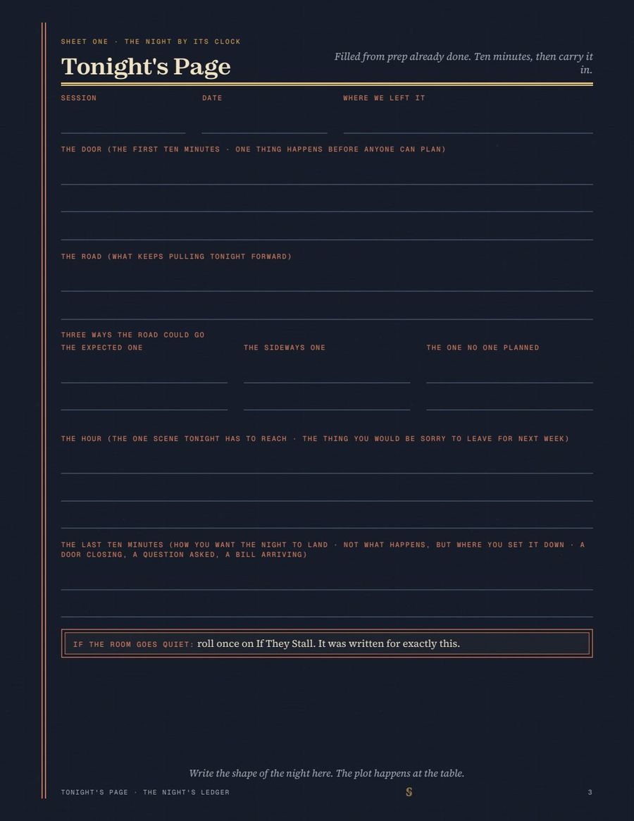 The Night's Ledger, page 3